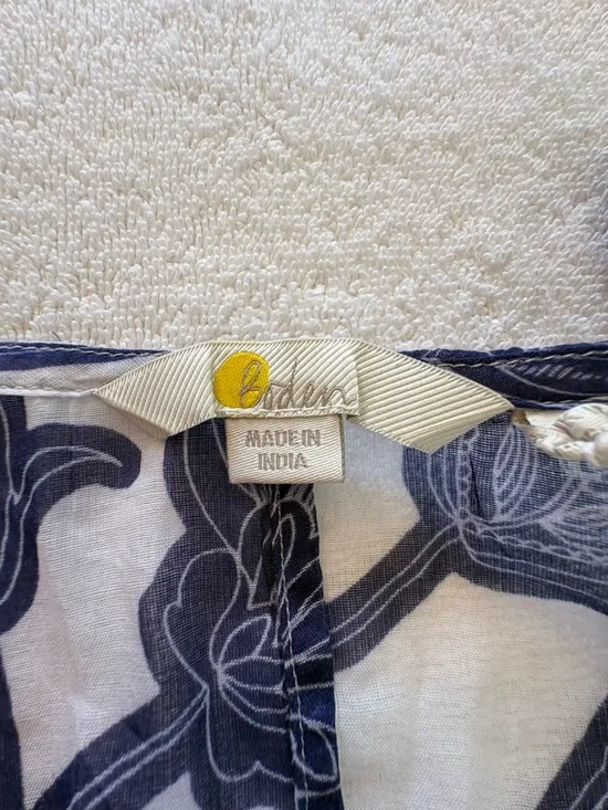 Boden Sarah Maxi Kaftan Blue Ribbon Paisley Whirl 6P - Picture 9 of 12